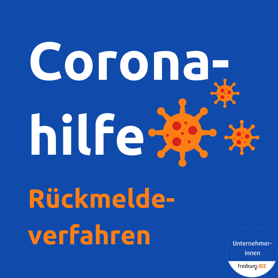 Coronahilfe Rückmeldeverfahren