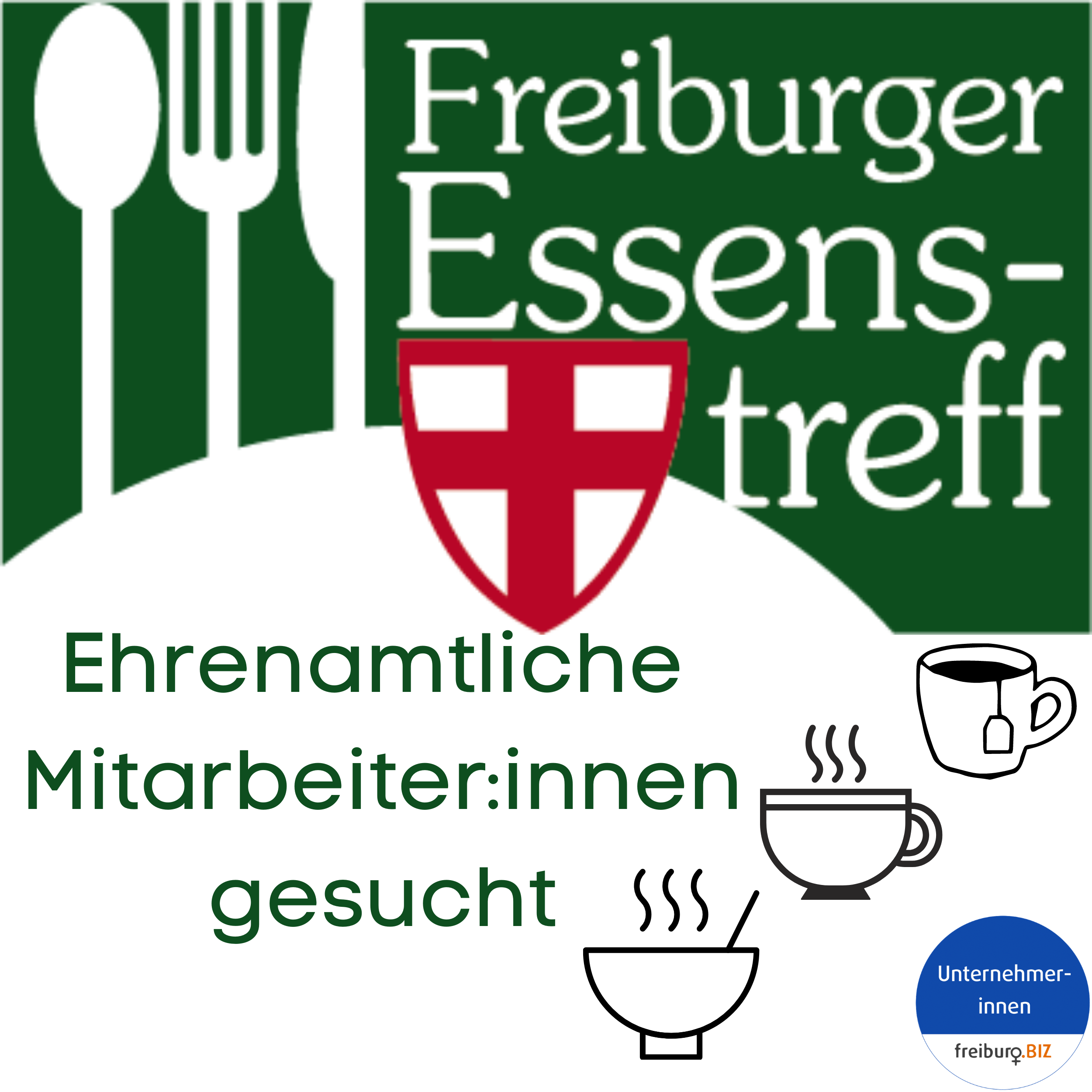 Essentreff e.V. sucht ehrenamtliche Mitarbeiter:innen für Ausgabe von Tee, Kaffee und Suppe